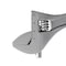 Sunex 10 in Adjustable Wrench SXAW10C - alternate 1