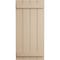 Ekena Millwork Rustic Four Board Joined Board-n-Batten Sandblasted Faux Wood Shutters, 22W x 32H, PR SHUBJS22X32SDPR - alternate 6