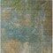 Homeroots 3' X 5' Artichoke Green Gray And Gold Abstract Washable Indoor Outdoor Area Rug 603059 - alternate 2