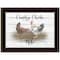 Homeroots Country Chicks Rule 3 Black Framed Print Wall Art 406366 - alternate 1