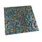 Apollo Tile Skosh 11.6inx11.6in Glossy Rainbow Green Glass Mosaic Wall and Floor Tile 18.69 sqft/case, 20PK APLNB88GN437A - alternate 2