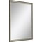 Homeroots 38" Silver Solid Wood Framed Accent Mirror 632824 - alternate 1
