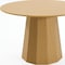Homeroots 46" Natural Wood Pedestal Base Round Top Dining Table 721086 - alternate 3