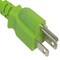 Sanoxy 2ft 18 AWG Universal Power Cord IEC320 C13 to NEMA 5-15P, Green SNX-CBL-LDR-PW130-4202 - alternate 2