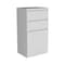 Homeroots 23" White Two Drawer Standard Chest 544051 - alternate 2