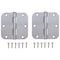 Prosource Door Hinge, Steel, Satin Chrome, Loose Pin, 180 deg Range of Motion, Screw Mounting BH-102SC-PS - alternate 1