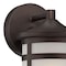 Homeroots Bronze Hanging Lantern Shape Wall Light 398553 - alternate 3