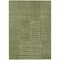 Homeroots 8' X 10' Olive Green And Beige Geometric Washable Indoor Outdoor Area Rug 596959 - alternate 4