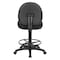 Office Star Products DC Series Sculptured Seat and Back Drafting Chair, Black DC550-231 - alternate 4