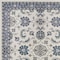 Homeroots 7' X 10' Ivory And Blue Floral Indoor Outdoor Area Rug 573049 - alternate 3