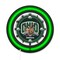 Holland Bar Stool Ohio University 19 Double Neon Wall Clock Clk19BK - alternate 1