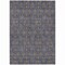 Homeroots 5' X 8' Navy Blue Beige And Taupe Floral Washable Indoor Outdoor Area Rug 582291 - alternate 3