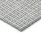 Homeroots 3' X 5' Gray And Ivory Geometric Washable Indoor Outdoor Area Rug 614749 - alternate 2