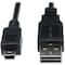 Tripp Lite Reversible USB Cable, Black, 6 ft. UR030-006 - alternate 1