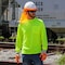 Dome75 Long Sleeve Shirt, Enhanced Visibility, Polyester, HiVis Yellow, SM DSL1401 - alternate 2
