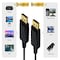 Sanoxy 50ft Gold Plated Premium DisplayPort to DisplayPort Male to Male Cable W/ Latches 24AWG SNX-CBL-LDR-DP101-1150 - alternate 2