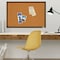 Quartet Cork Bulletin Board, 24in x 36in, Black MWDB2436-BK - alternate 4
