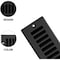 Sierra Grates 2 in. H X 10 in. W 2-Way 45 Degree Louvered, Steel, Black Toe Space Grille TSG210-BLK - alternate 3