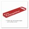 Excello Global Products Fire Extinguisher Wall Sign, 9in x 3in, Red Face, White Graphics, 3PK EGP-HD-0480-S - alternate 2