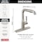 Delta Almari Single Handle Pull-Out Kitchen Faucet 16943-SS-DST - alternate 3