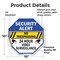 Signmission Security Alert No Trespassing 24 Ho, 10 Inch X 10 Inch, Vinyl Decal OC-D-10-185 - alternate 2