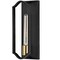 Jonathan Y Chloe 4.8 in. 1-Light Bohemian Farmhouse Iron LED Sconce, Black/Brass Gold JYL9916B - alternate 3
