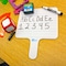 Flipside Rectangular Lined Dry Erase Answer Paddle - Class Pack of 12 18122 - alternate 5