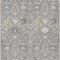 Homeroots 10' X 14' Gray Gold And Ivory Oriental Washable Indoor Outdoor Area Rug 598051 - alternate 4