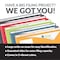 C-Line Products 8-1/2" x 11" Assorted Write-On Poly File Jackets, 10/PK 63160 - alternate 4