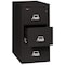 Fireking 20-13/16" W 3 Drawer File Cabinet, Black, Legal 3-2131-CBL - alternate 2