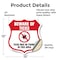 Signmission Beware Of Ticks Shield Sign Ticks May Be, 12 Inch X 12 Inch, Vinyl Decal SHI-D-12-362 - alternate 3
