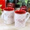 Gibson Home Inspirational Words Faith 4 Piece 16 Ounce Stoneware Mug Set in Red 142555.01 - alternate 2