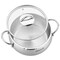 Korkmaz Tombik 2.5 Liter Stainless Steel Casserole in Polished Silver A1072 - alternate 2