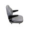 Uni Pro 441 Seat Top Assembly, With Armrests, Gray Vinyl 8384 - alternate 3