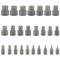 Neiko Hex-Head Multispline Screw and Bolt Extractor Set, CrMo, 25 Pieces 04204A - alternate 2