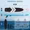 Serenelife 12 ft2 in Inflatable Paddle Board SLSUPFML100 - alternate 2