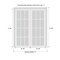 Sartodoors Sliding Closet Bypass Doors Planum 1010 72x96 (2* 36x96) Solid Core Modern Interior PLANUM1010DBD-CA-7296 - alternate 2