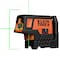 Klein Tools Compact Green Cross-Line Laser Level with Plumb Spot 93MCLPG - alternate 1