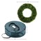 Pure Garden Faux Foxtail Fern Wreath, Artificial Wreath for the Front Door, Home Decor, UV Resistant 20 Inches 50-111BG - alternate 4