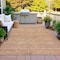 Homeroots 3' X 5' Coral And Copper Oriental Washable Indoor Outdoor Area Rug 631143 - alternate 2