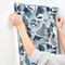 York Wallcoverings Fauvist Flock Blue Wallpaper AG2015 - alternate 2