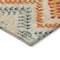 Homeroots 3' X 5' Beige Orange And Red Geometric Washable Indoor Outdoor Area Rug 581521 - alternate 4
