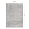 World Rug Gallery Bohemian Stripe Arch Design Area Rug 5 ft x 7 ft Brown WR35BROWN5X7 - alternate 2