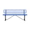 Leisure Craft Leisure Craft 6 FT Outdoor Bench with Back, Portable, Blue B6WBP-BLUE - alternate 3