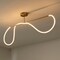 Jonathan Y Alessio 48" Contemporary Minimalist 360 Adjustable Silicone Neon Rope Dimmable Linear Integrated LED JYL7138A - alternate 3