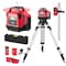 Vevor 1650ft Rotary Laser Level Kit Self Leveling Red Line 0.06 in/100 ft LRE205 - alternate 1