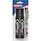 Marks-A-Lot Black Regular Chisel Tip Permanent Marker, 2PK 7902 - alternate 1