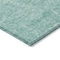 Homeroots 8' Aqua And Ivory Round Damask Washable Indoor Outdoor Area Rug 603355 - alternate 3