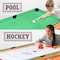 Serenelife Multi Game Table, 48 in Sports Arcade Games with Accessories, Ping Pong, Hockey, Pool Billiards SLMTGTBL41 - alternate 3