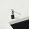 Blanco Lato Soap Dispenser, Chrome/Coal Black 402574 - alternate 3
